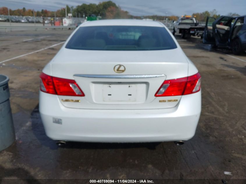 2008 Lexus Es 350 VIN: JTHBJ46G082263573 Lot: 40759094