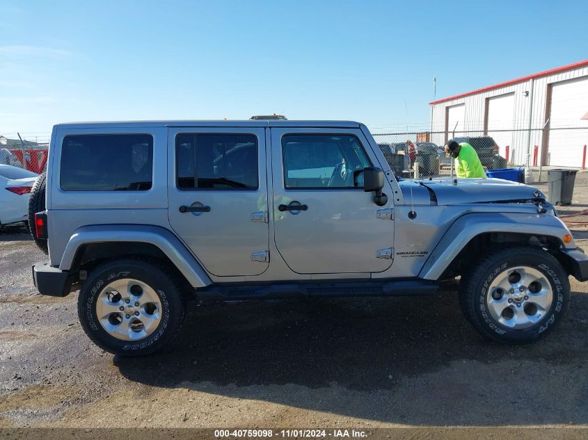 2014 Jeep Wrangler Unlimited Sahara VIN: 1C4BJWEG7EL204363 Lot: 40759098