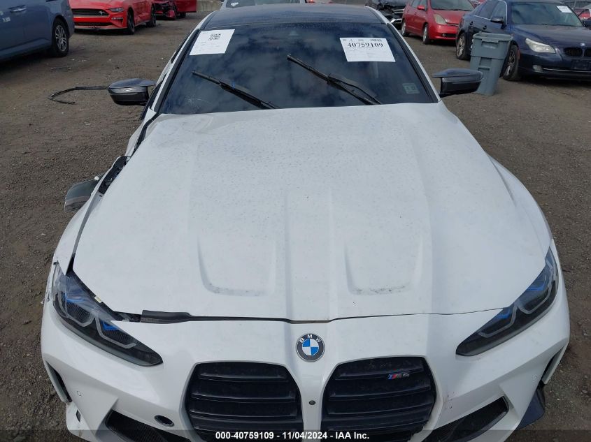 2022 BMW M4 VIN: WBS53AZ04NCJ61472 Lot: 40759109