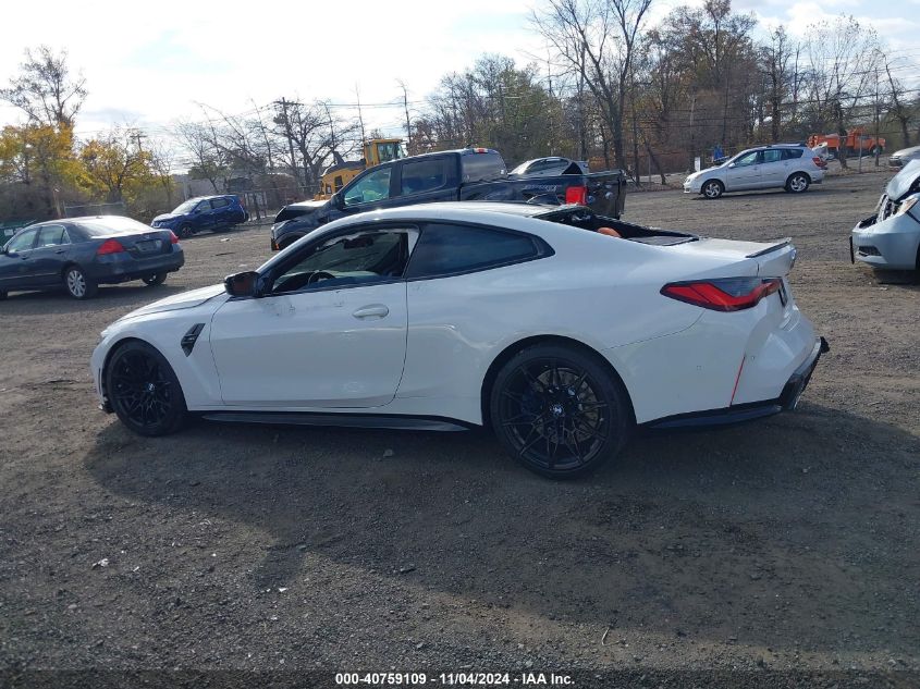 2022 BMW M4 VIN: WBS53AZ04NCJ61472 Lot: 40759109