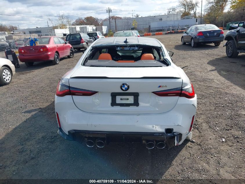 2022 BMW M4 VIN: WBS53AZ04NCJ61472 Lot: 40759109