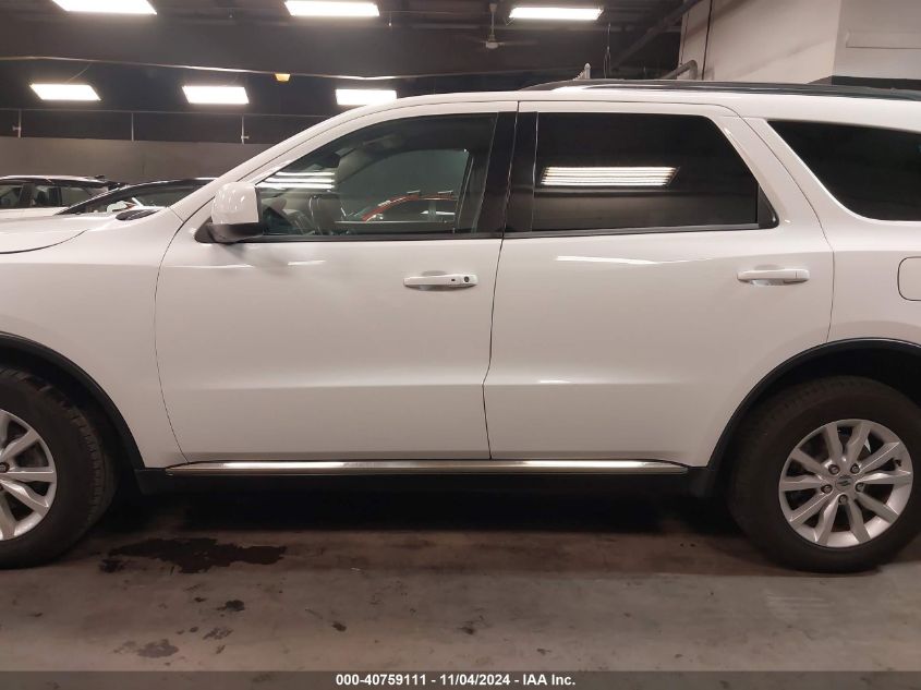 2020 Dodge Durango Sxt Plus Awd VIN: 1C4RDJAG9LC224156 Lot: 40759111