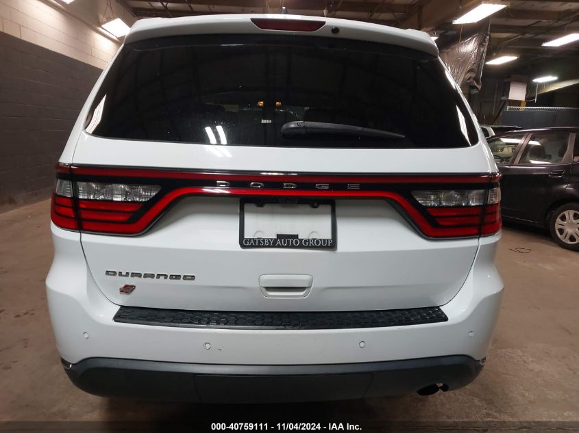 2020 Dodge Durango Sxt Plus Awd VIN: 1C4RDJAG9LC224156 Lot: 40759111