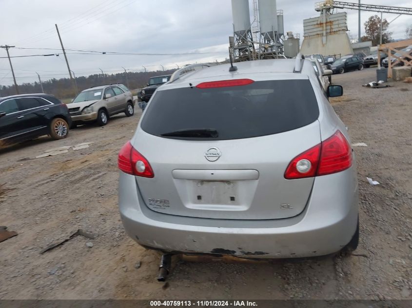 2010 Nissan Rogue Sl VIN: JN8AS5MT1AW507511 Lot: 40759113