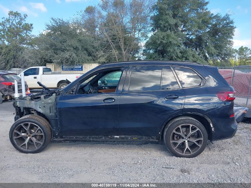 2023 BMW X5 xDrive40I VIN: 5UXCR6C0XP9P21657 Lot: 40759119