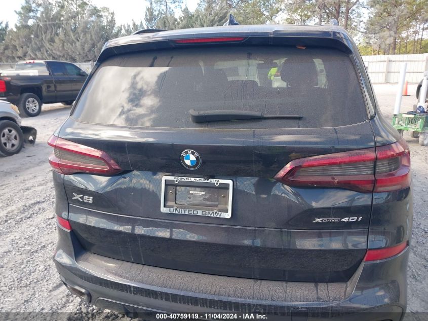 2023 BMW X5 XDRIVE40I VIN: 5UXCR6C0XP9P21657