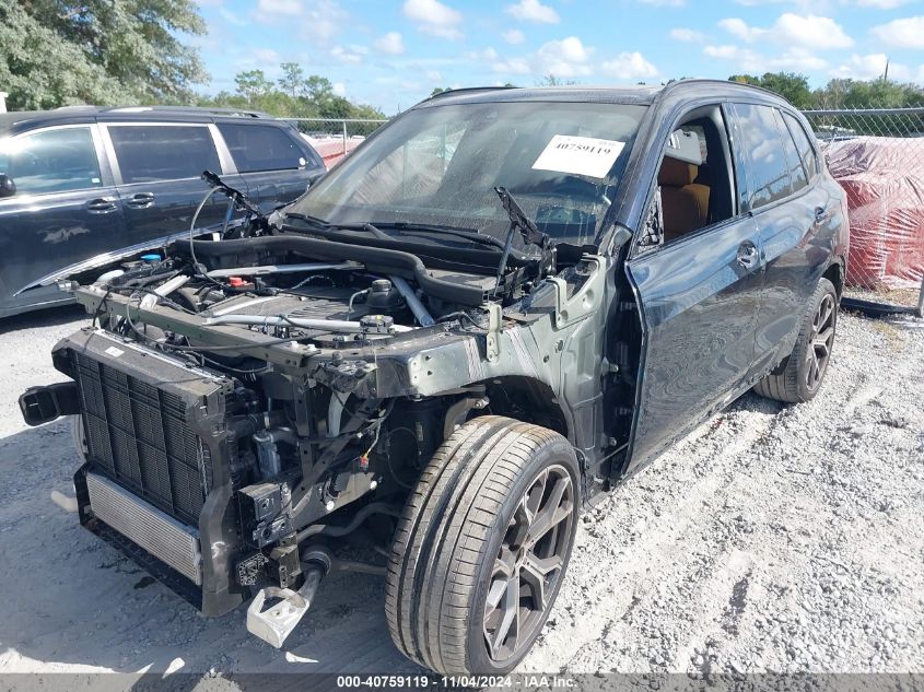 2023 BMW X5 xDrive40I VIN: 5UXCR6C0XP9P21657 Lot: 40759119