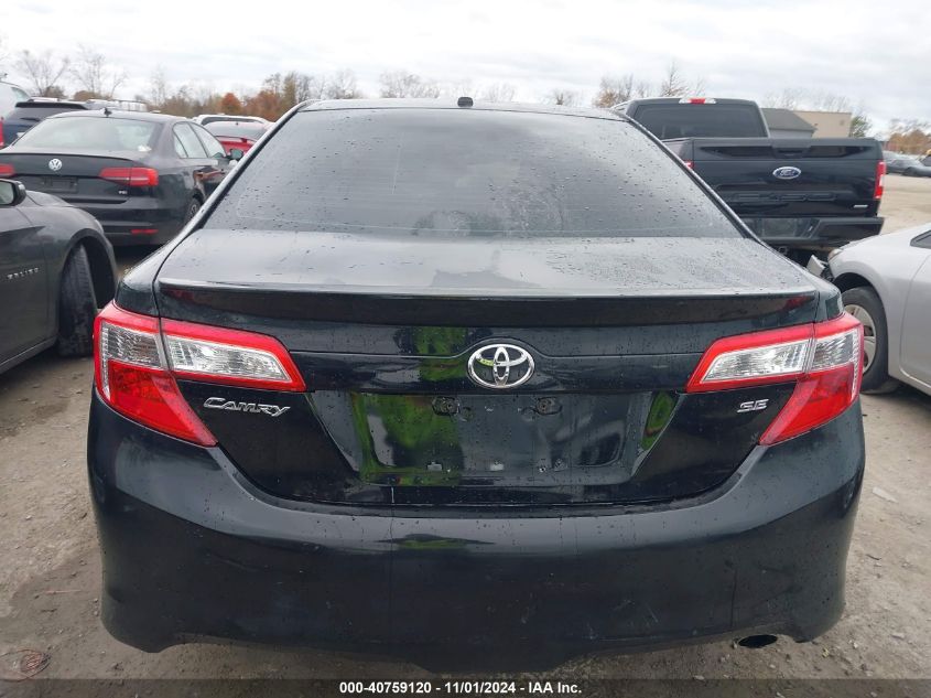 2012 Toyota Camry Se VIN: 4T1BF1FK7CU569541 Lot: 40759120