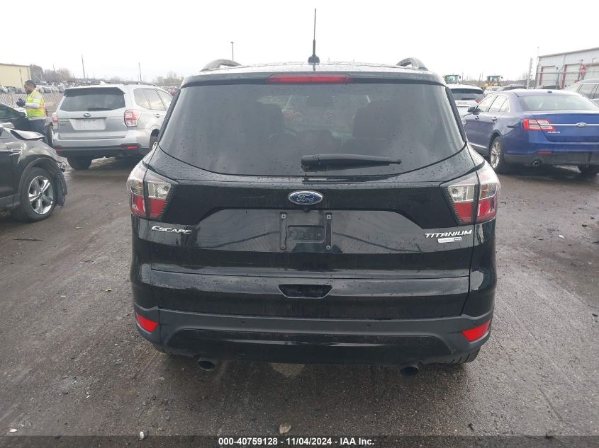 2017 FORD ESCAPE TITANIUM - 1FMCU9J97HUB26763