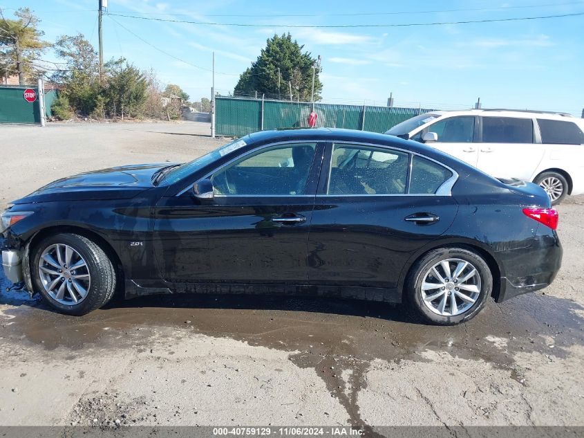 2017 Infiniti Q50 2.0T Premium VIN: JN1CV7AR2HM682679 Lot: 40759129