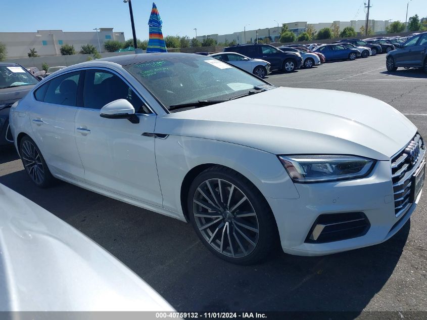 2018 Audi A5 2.0T Premium VIN: WAUBNCF58JA093745 Lot: 40759132