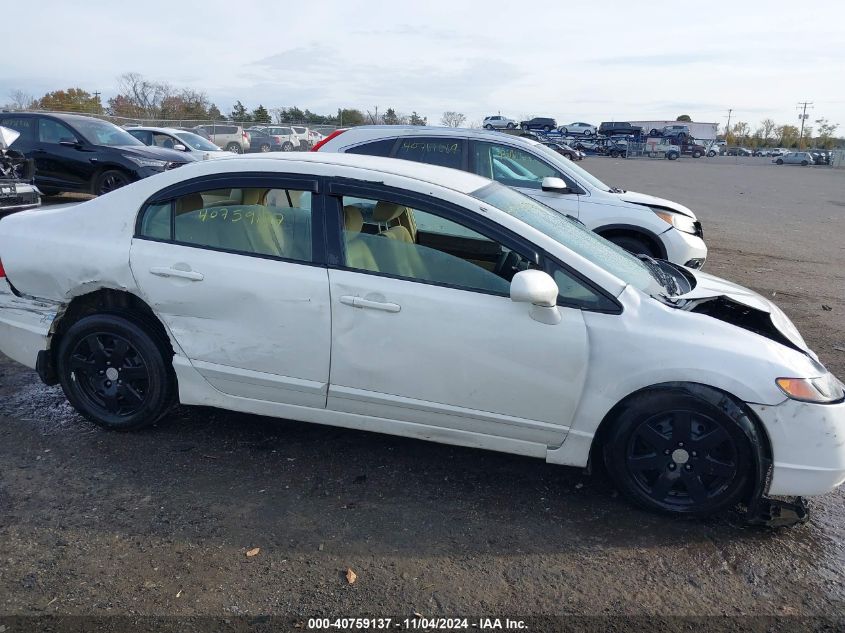 2007 Honda Civic Lx VIN: 1HGFA16587L103452 Lot: 40759137