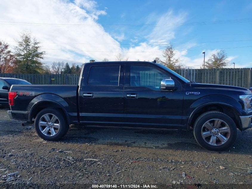 2018 FORD F-150 LARIAT - 1FTEW1E50JFA40379