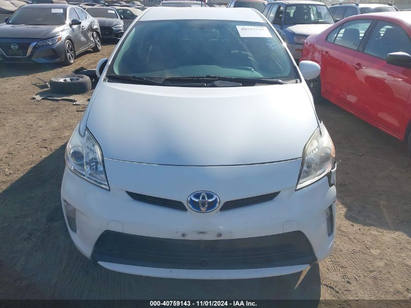 2014 Toyota Prius VIN: JTDKN3DU6E0388223 Lot: 40759143