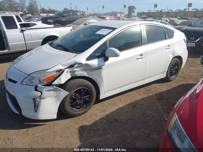 2014 Toyota Prius VIN: JTDKN3DU6E0388223 Lot: 40759143