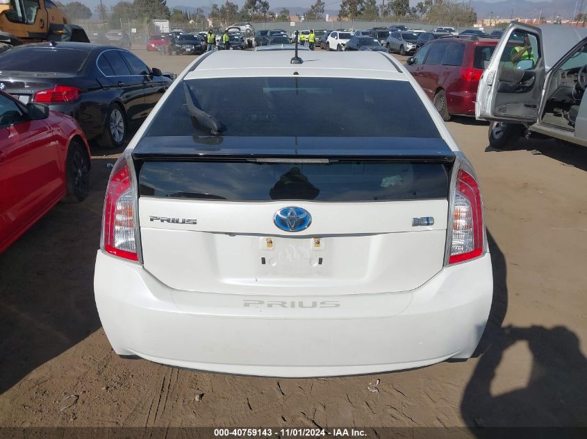 2014 Toyota Prius VIN: JTDKN3DU6E0388223 Lot: 40759143