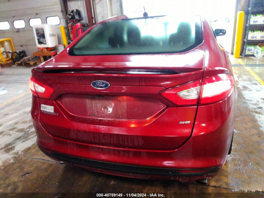 2016 Ford Fusion Se VIN: 3FA6P0H73GR236228 Lot: 40759149