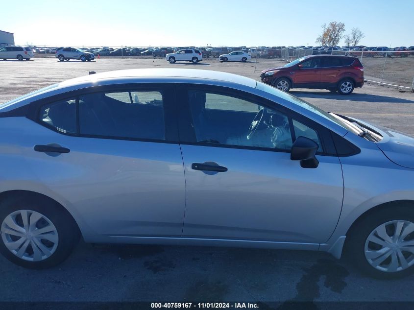 2024 Nissan Versa 1.6 S VIN: 3N1CN8DV8RL875770 Lot: 40759167