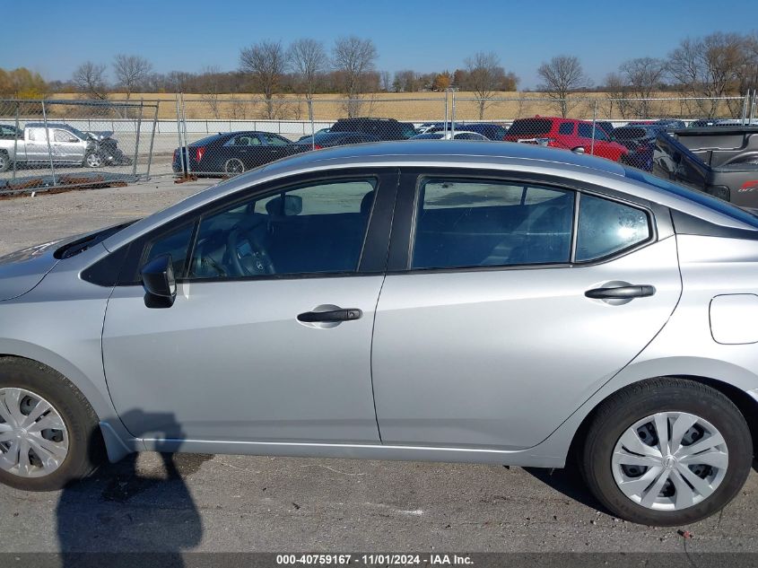 2024 Nissan Versa 1.6 S VIN: 3N1CN8DV8RL875770 Lot: 40759167