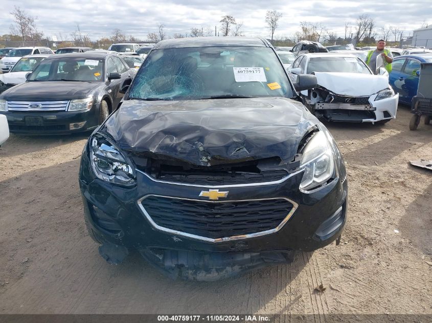 2017 Chevrolet Equinox Ls VIN: 2GNALBEK3H1533694 Lot: 40759177