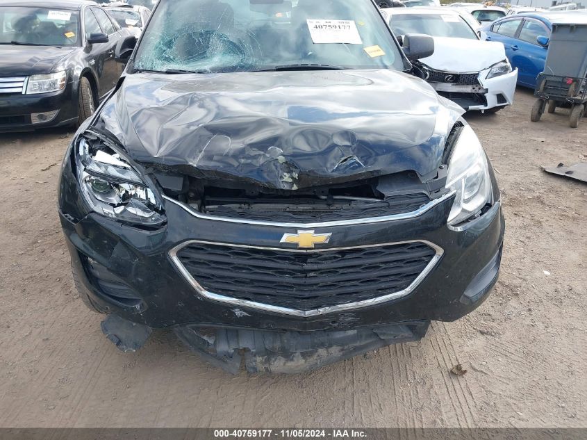 2017 Chevrolet Equinox Ls VIN: 2GNALBEK3H1533694 Lot: 40759177