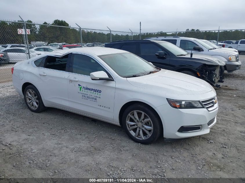 2016 Chevrolet Impala 2Lt VIN: 2G1115S34G9141720 Lot: 40759191