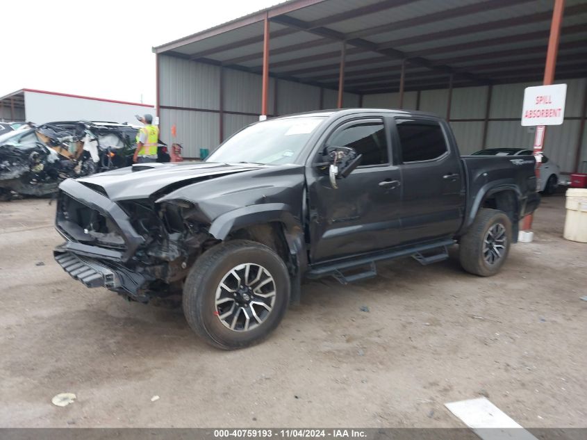 VIN 3TMAZ5CN8LM123741 2020 Toyota Tacoma, Trd Sport no.2