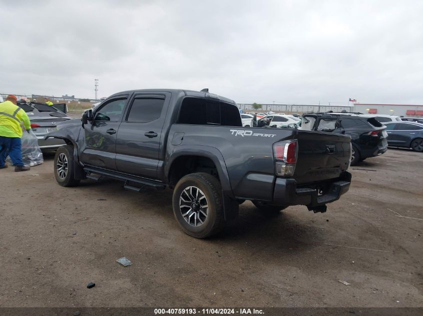 VIN 3TMAZ5CN8LM123741 2020 Toyota Tacoma, Trd Sport no.3