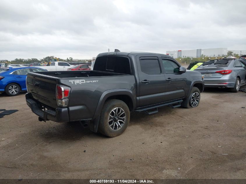 VIN 3TMAZ5CN8LM123741 2020 Toyota Tacoma, Trd Sport no.4