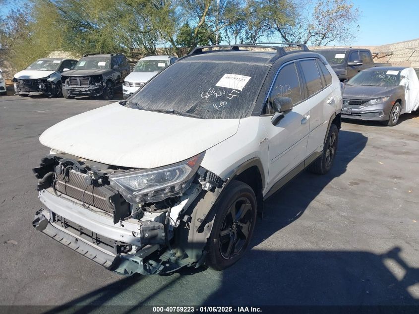 VIN JTMEWRFV3LD532514 2020 Toyota RAV4, Hybrid Xse no.2