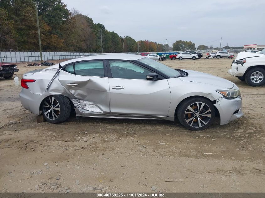 2018 Nissan Maxima Sv VIN: 1N4AA6AP8JC384485 Lot: 40759225