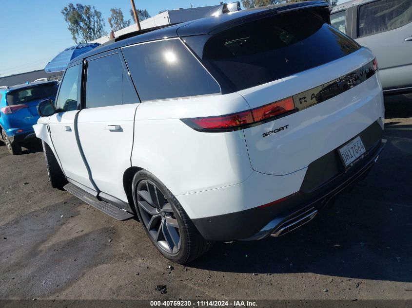 2024 Land Rover Range Rover Sport Se VIN: SAL1P9EU9RA198237 Lot: 40759230