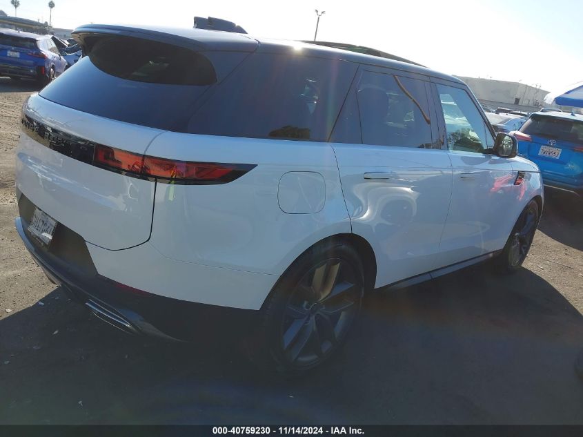 2024 Land Rover Range Rover Sport Se VIN: SAL1P9EU9RA198237 Lot: 40759230