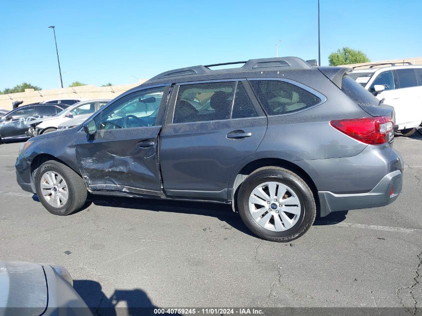 2018 Subaru Outback 2.5I Premium VIN: 4S4BSADCXJ3236499 Lot: 40759245