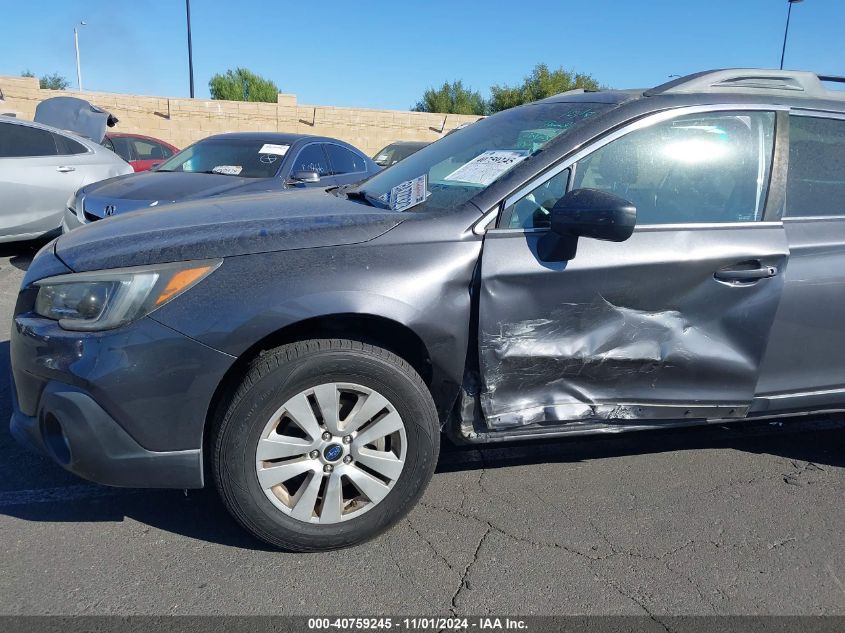 2018 Subaru Outback 2.5I Premium VIN: 4S4BSADCXJ3236499 Lot: 40759245