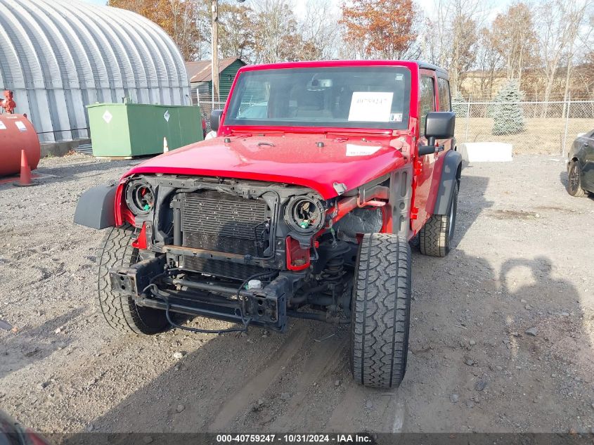 2017 Jeep Wrangler Sport 4X4 VIN: 1C4AJWAG0HL571725 Lot: 40759247