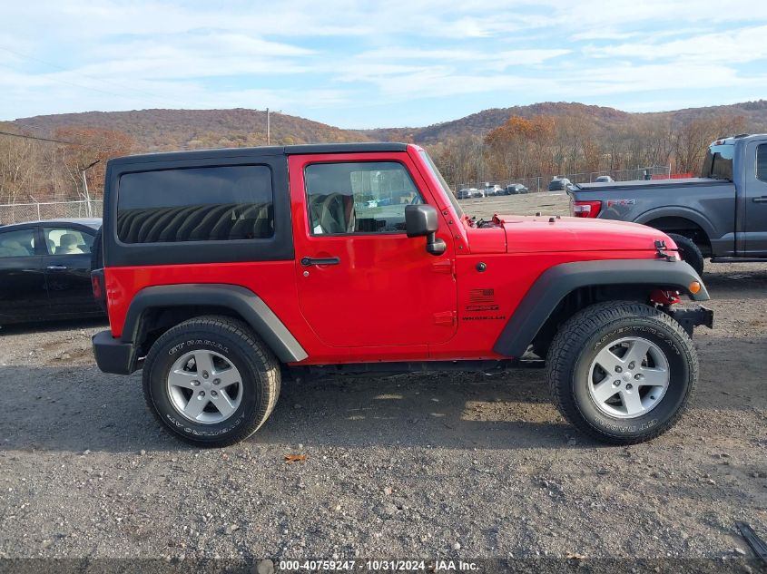 2017 Jeep Wrangler Sport 4X4 VIN: 1C4AJWAG0HL571725 Lot: 40759247