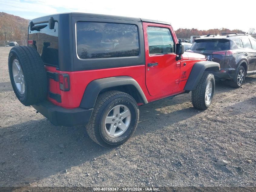 VIN 1C4AJWAG0HL571725 2017 Jeep Wrangler, Sport 4X4 no.4