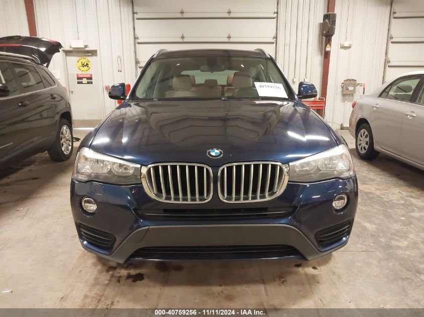 2016 BMW X3 xDrive28I VIN: 5UXWX9C58G0D78144 Lot: 40759256