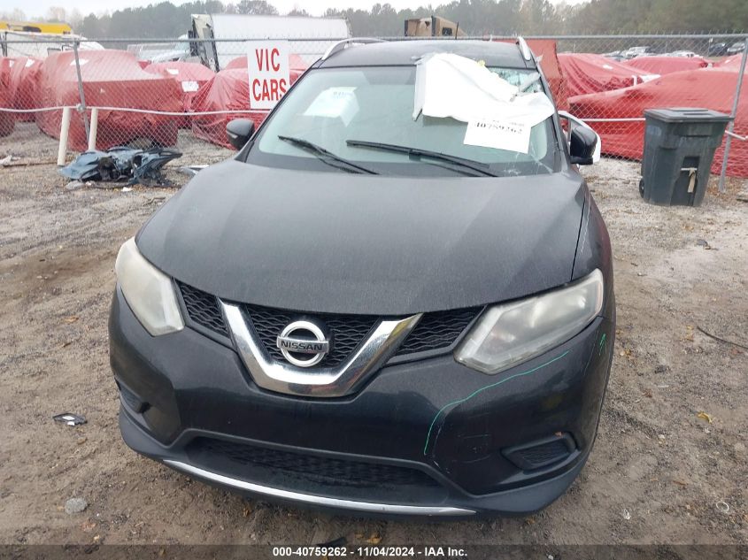 2015 Nissan Rogue Sv VIN: KNMAT2MT5FP511571 Lot: 40759262