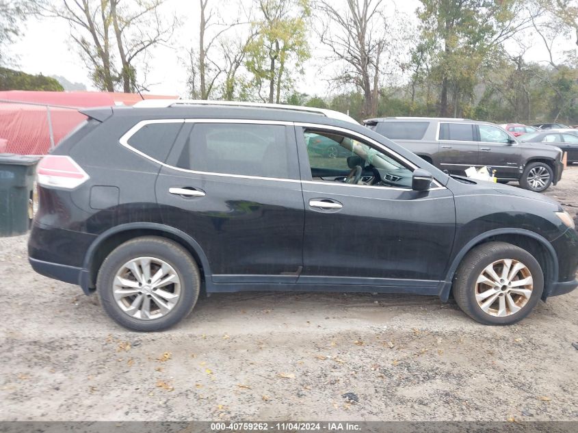 2015 Nissan Rogue Sv VIN: KNMAT2MT5FP511571 Lot: 40759262