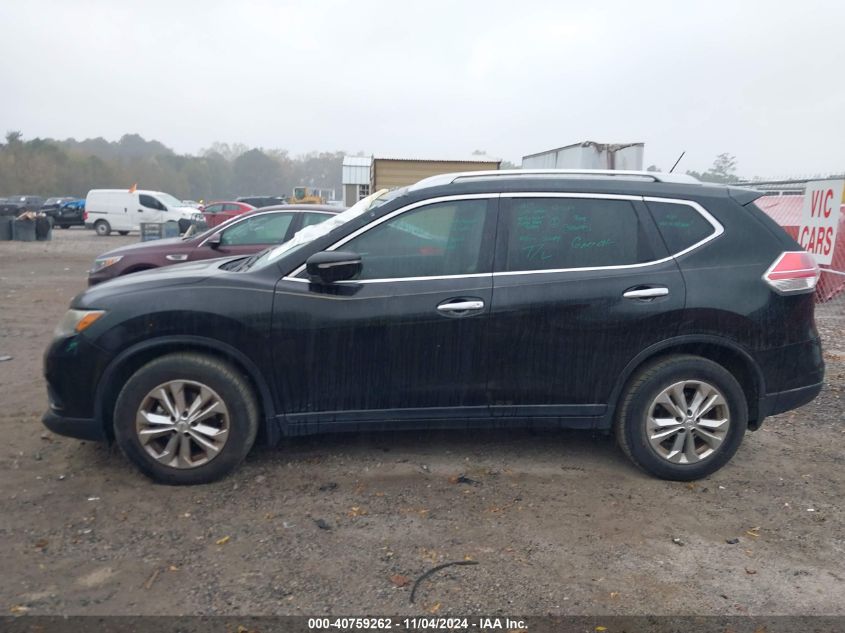 2015 Nissan Rogue Sv VIN: KNMAT2MT5FP511571 Lot: 40759262