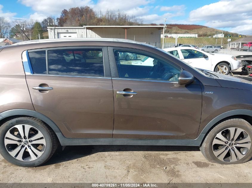 2012 Kia Sportage Ex VIN: KNDPCCA25C7349271 Lot: 40759261