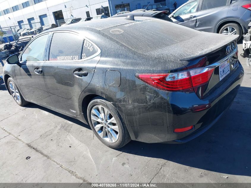 2015 Lexus Es 300H VIN: JTHBW1GG7F2095443 Lot: 40759265