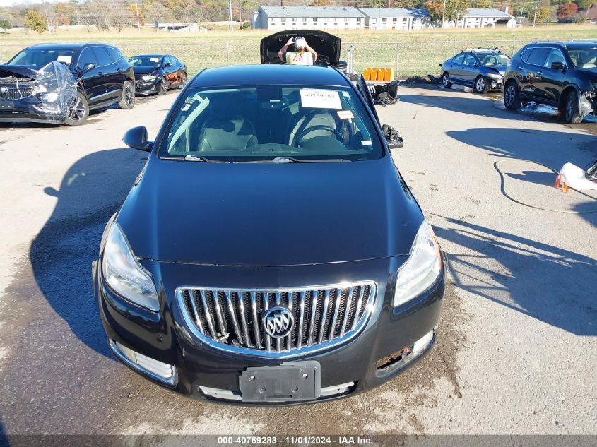 2011 Buick Regal Cxl Russelsheim VIN: W04GN5EC3B1076691 Lot: 40759283