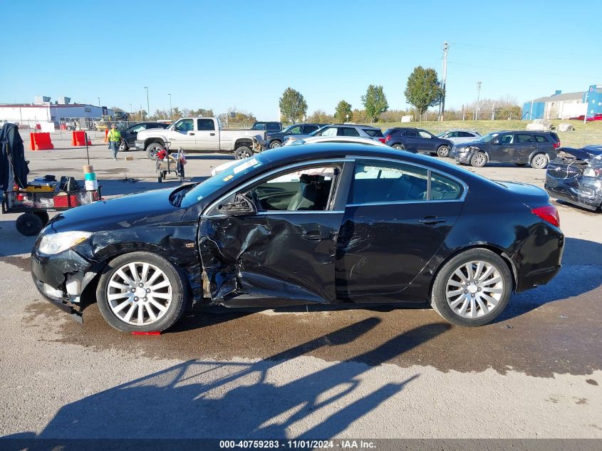 2011 Buick Regal Cxl Russelsheim VIN: W04GN5EC3B1076691 Lot: 40759283