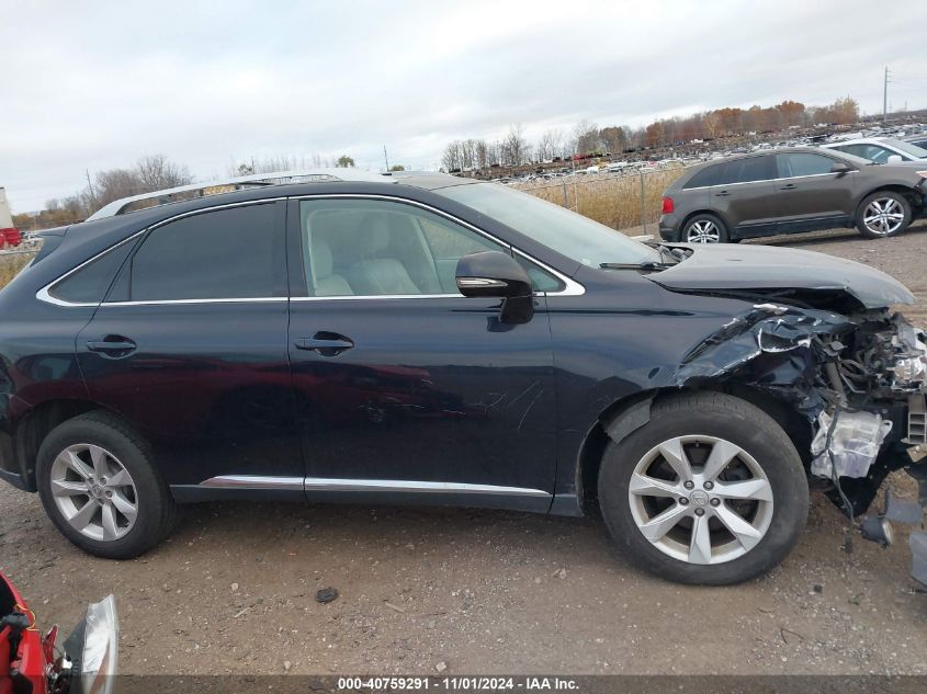 2010 Lexus Rx 350 VIN: 2T2BK1BA0AC073516 Lot: 40759291