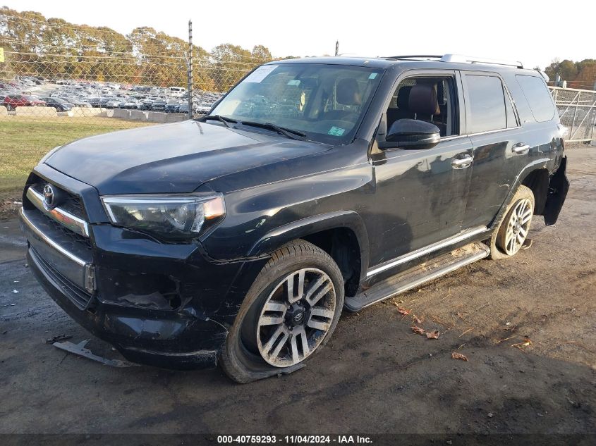 2018 Toyota 4Runner Limited VIN: JTEBU5JRXJ5508516 Lot: 40759293