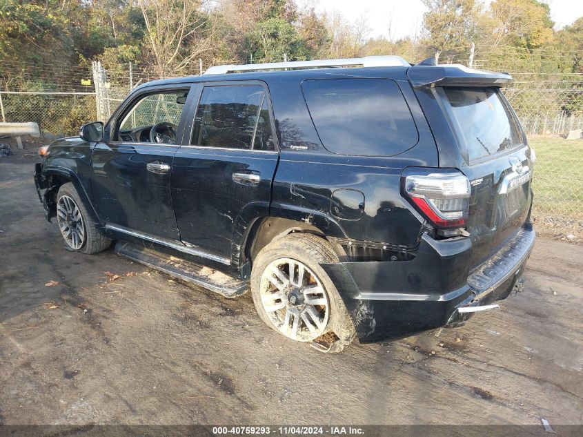 2018 Toyota 4Runner Limited VIN: JTEBU5JRXJ5508516 Lot: 40759293