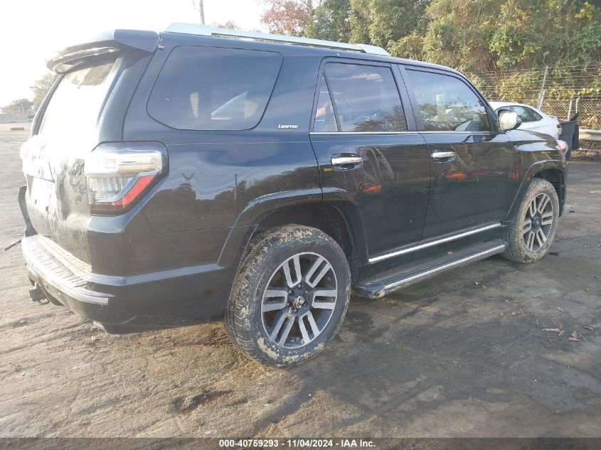 2018 Toyota 4Runner Limited VIN: JTEBU5JRXJ5508516 Lot: 40759293